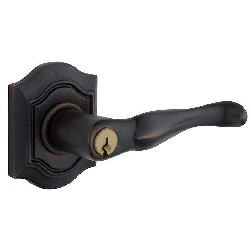 Keyed Bethpage Lever in Oil Rubbed Bronze