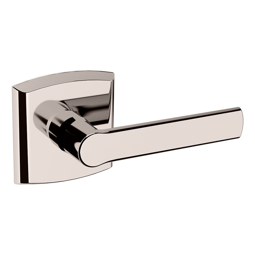 Dummy Set Soho Door Lever with Soho Rose in Lifetime Pvd Polished Nickel