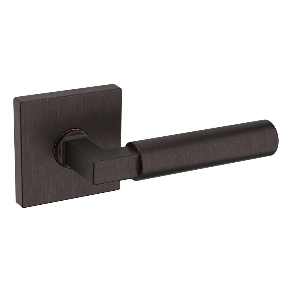 Dummy Set L029 Estate Lever with R017 Square Rose in Venetian Bronze