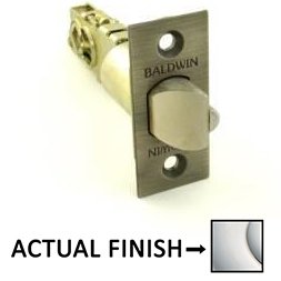 Keyed Universal Deadlocking Latch for Keyed Entry in Lifetime Pvd Polished Nickel