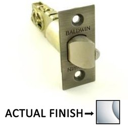 Keyed Universal Deadlocking Latch for Keyed Entry in Polished Chrome