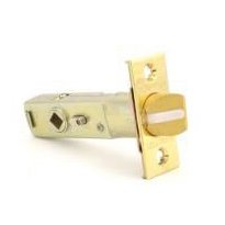 Passage Lever Replacement Latch in Lifetime Pvd Polished Brass
