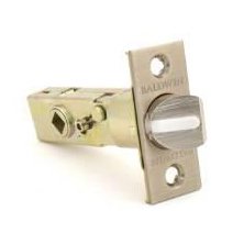 Passage Lever Replacement Latch in PVD Graphite Nickel