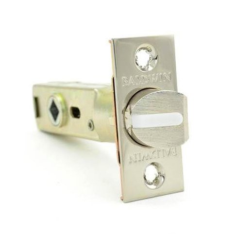 Passage Lever Replacement Latch in Lifetime Pvd Polished Nickel