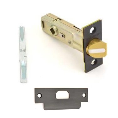 Passage Lever Replacement Latch with ASA Strike in Venetian Bronze