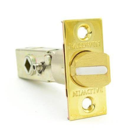 Passage Lever Replacement Latch in Unlacquered Brass