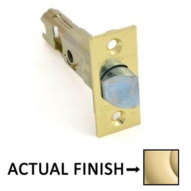 Square UL Rated Plainlatch for Handleset (Single Cylinder/Double Cylinder) and Knob/Lever (Passage/Privacy) in Polished Brass