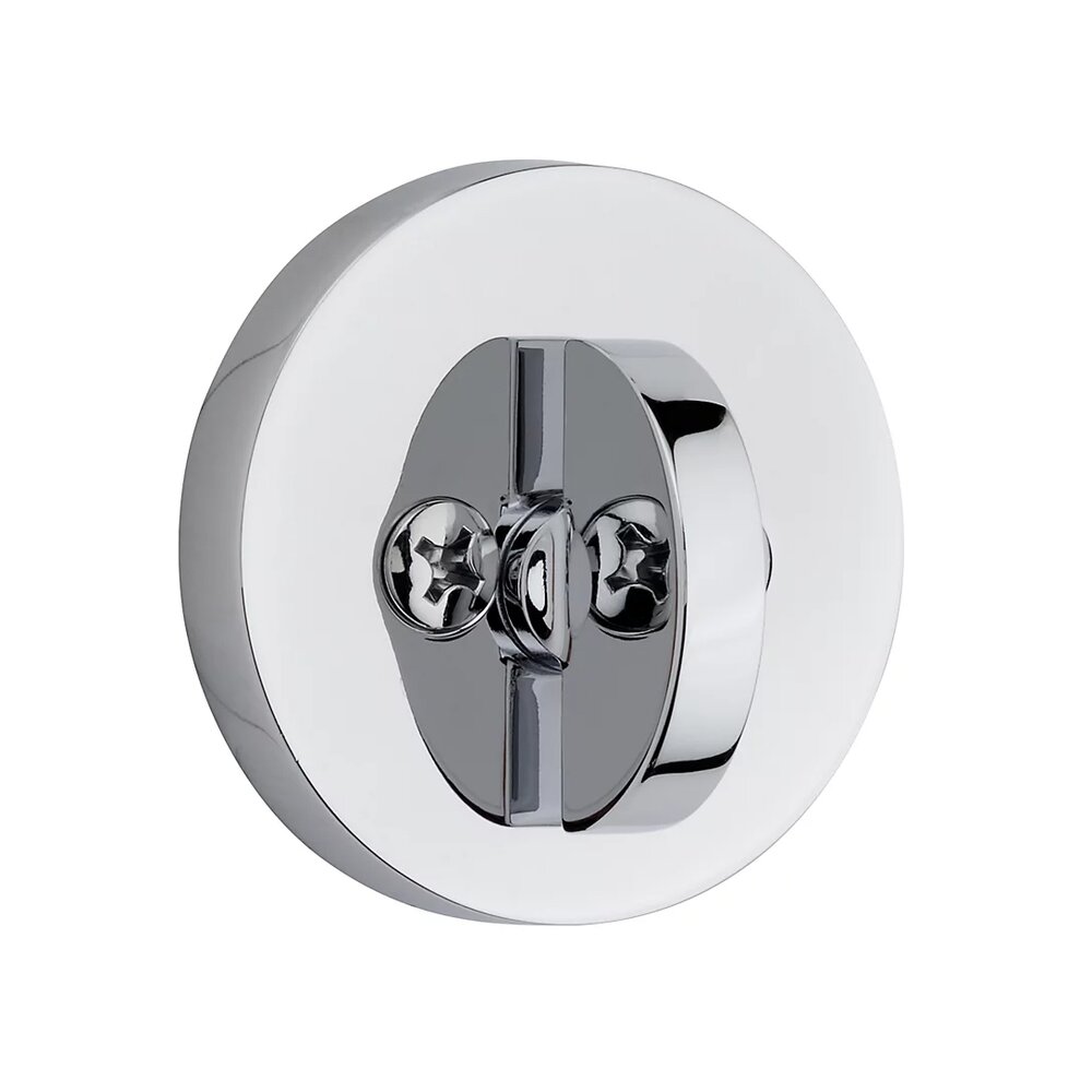Patio (One-Sided) Round Deadbolt in Polished Chrome