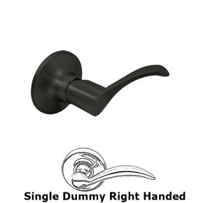 Right Handed Claremont Lever Dummy in Oil Rubbed Bronze