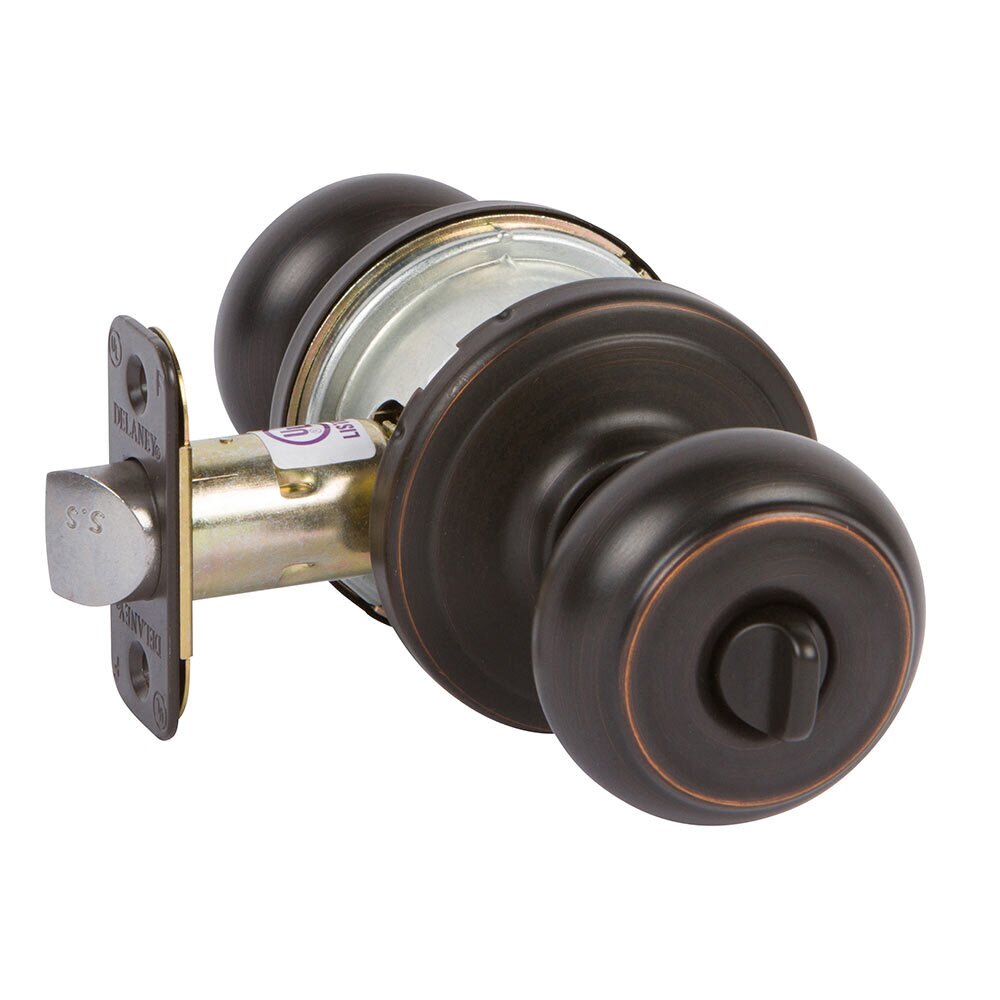 Privacy Orlyn (Grade 2) Knob in Tuscany Bronze