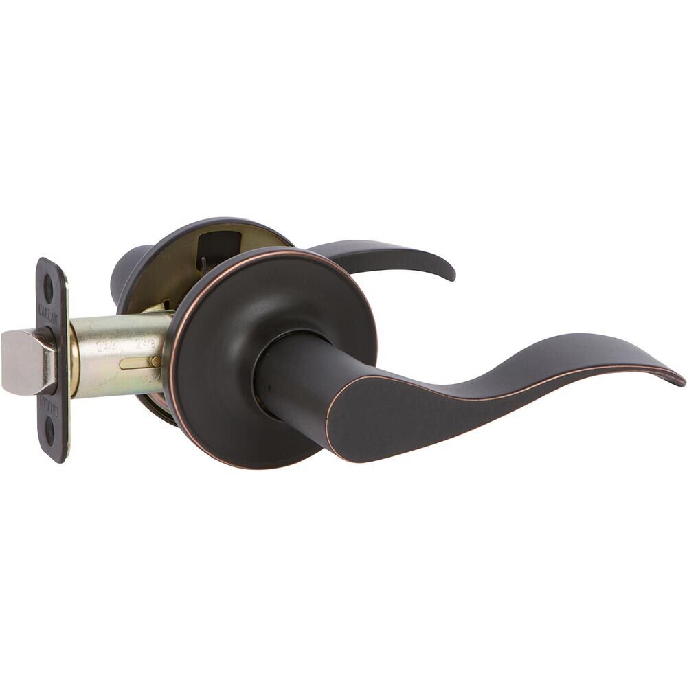 Passage Bennett Right Handed Lever in Edged Oil Rubbed Bronze
