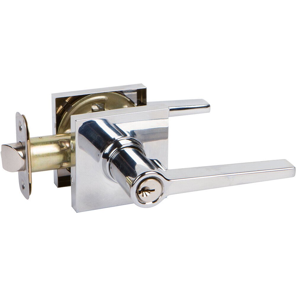 Entry Tulina (Square) Lever in Polished Chrome