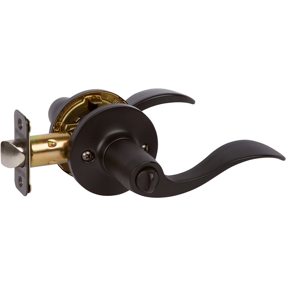 Privacy Logan Right Handed Lever in Tuscany Bronze