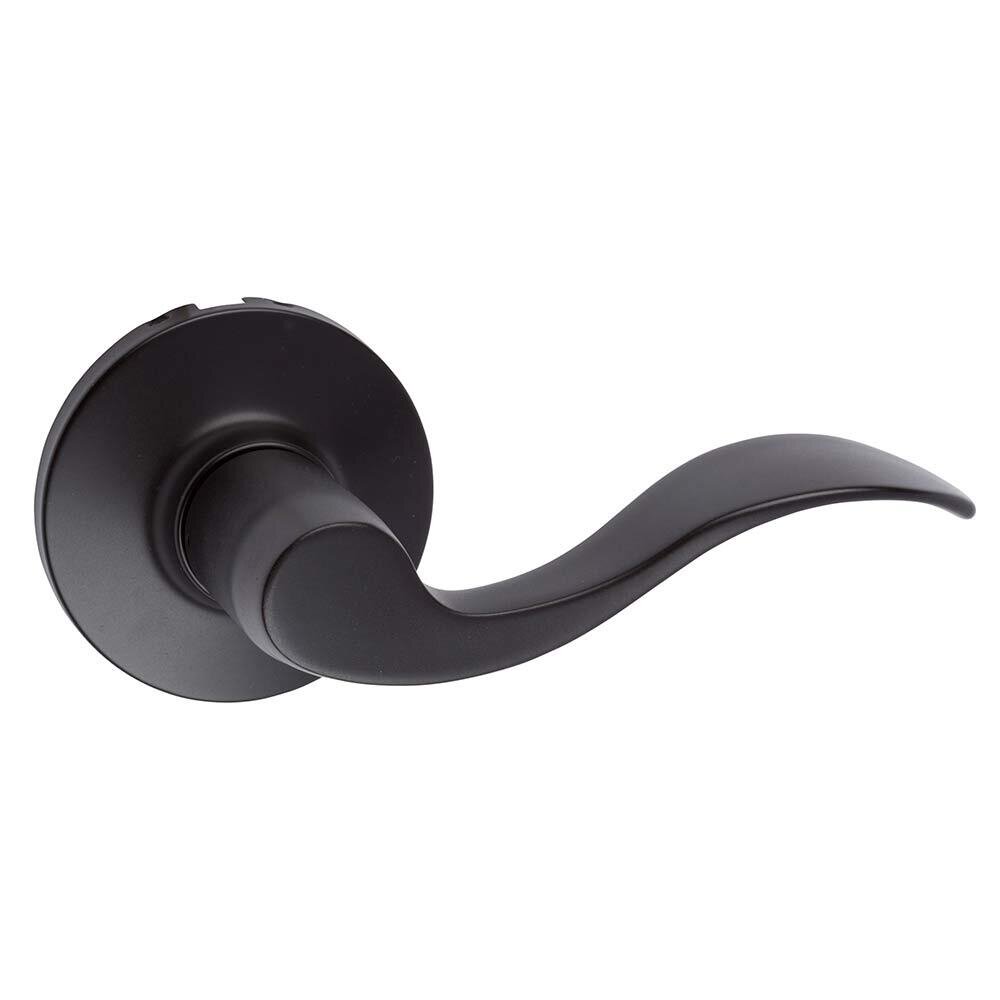 Dummy Logan Right Handed Lever in Powder Coated Black