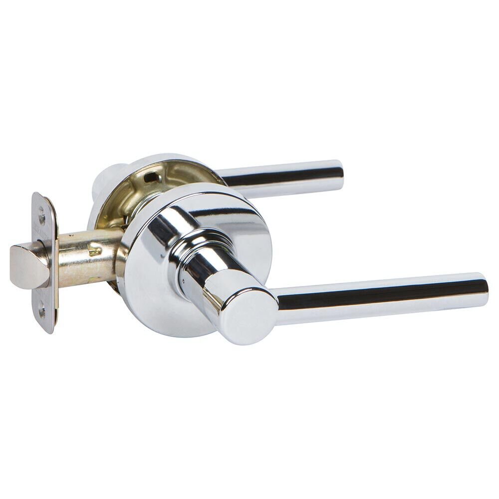 Passage RD Privacy lever in Polished Chrome