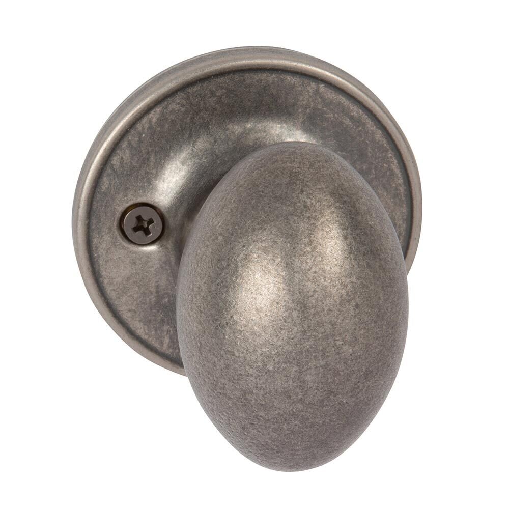 Dummy Carlyle Knob in Antique Silver