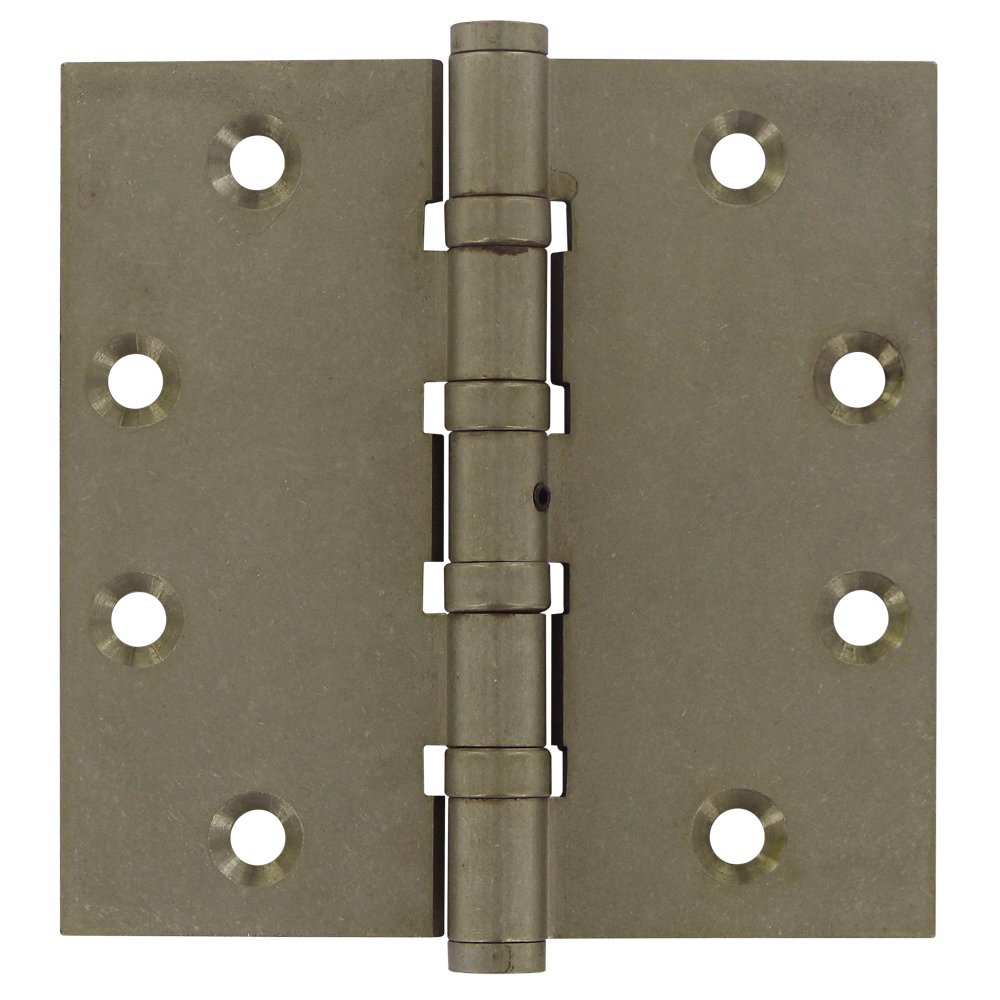 Removable Pin Square Door Hinge (Sold as a Pair) in White Light