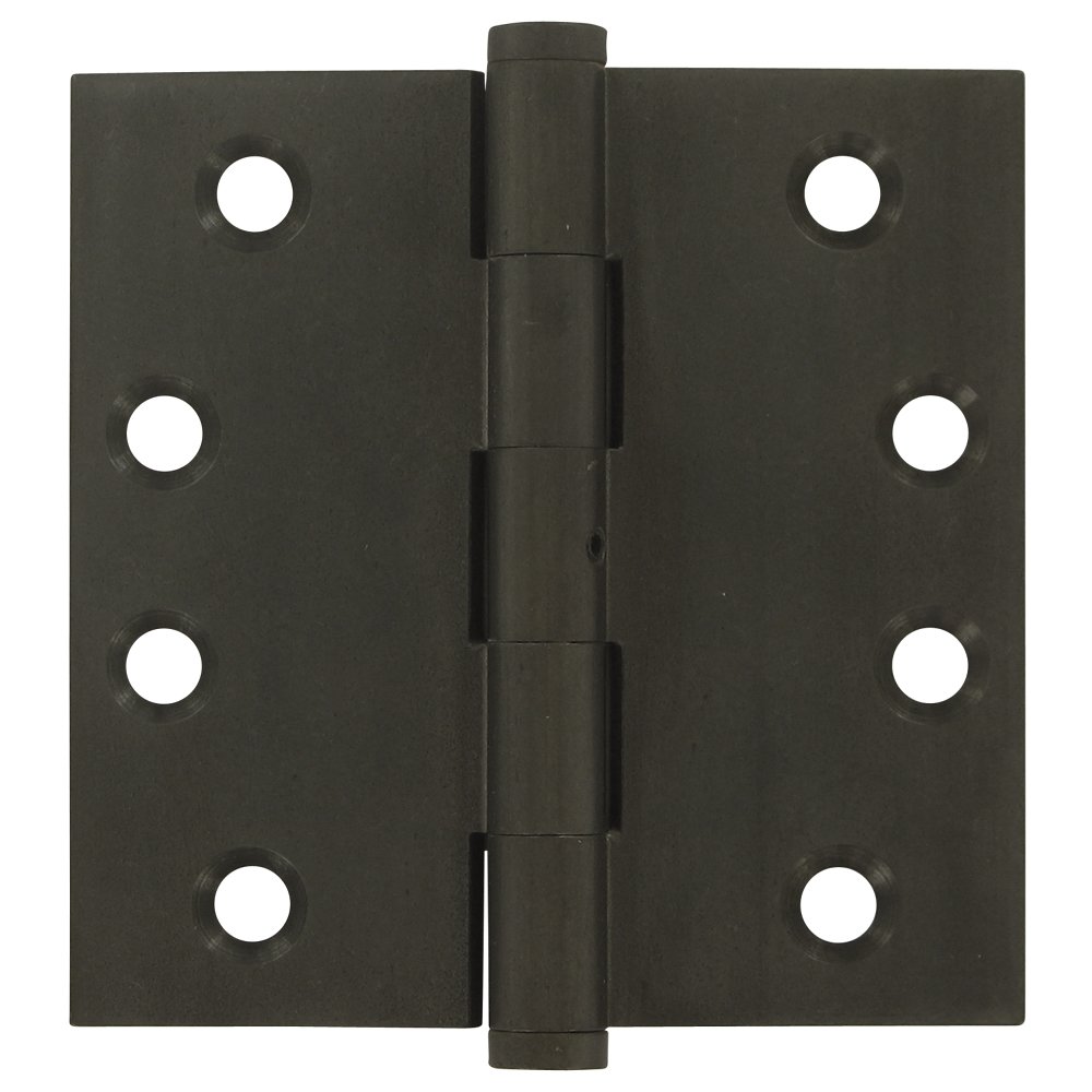 Removeable Pin Door Hinge (Sold as a Pair) in White Dark