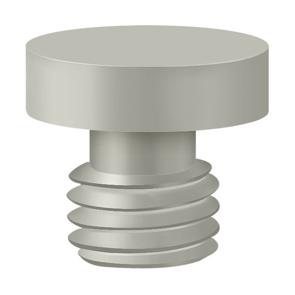 Button Tip in Brushed Nickel