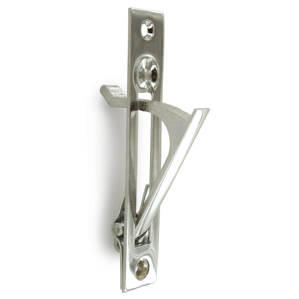 Solid Brass Edge Pull in Polished Nickel