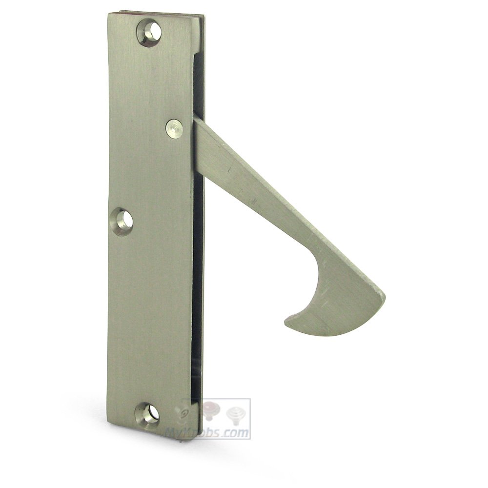 Solid Brass Thin Edge Pull in Brushed Nickel