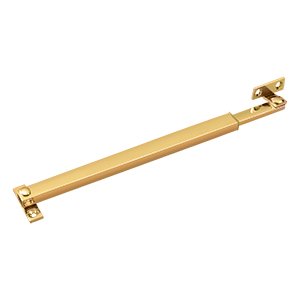 Solid Brass 12" Friction Casement Adjuster in PVD Brass