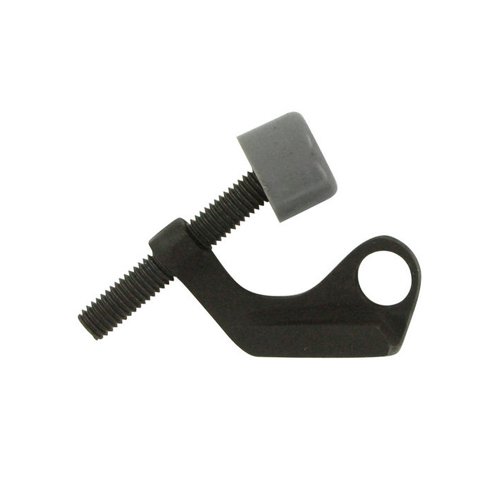 Solid Brass Hinge Mounted Hinge Pin Stop for Brass Hinges in Oil Rubbed Bronze