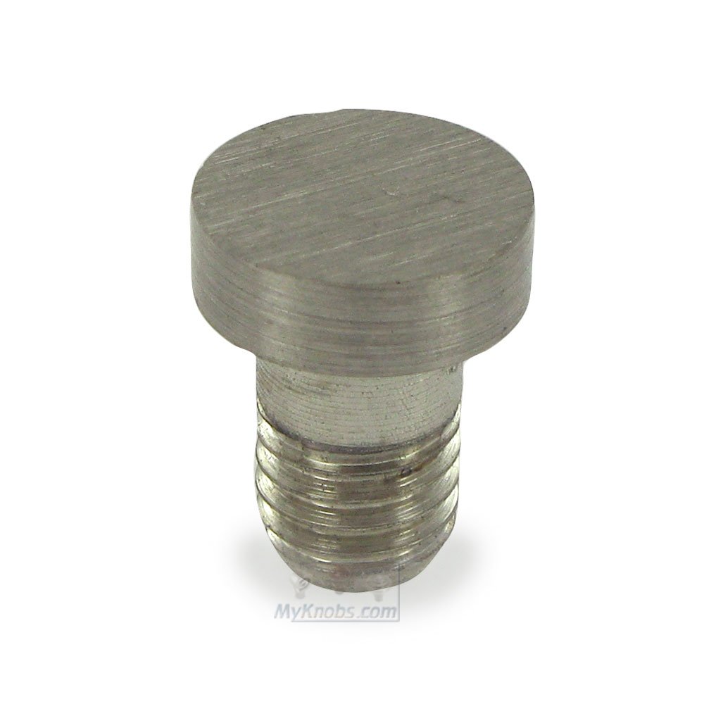Solid Brass Extended Button Tip for Solid Brass Hinges and Hinge Pin Door Stops (Sold Individually) in Brushed Nickel