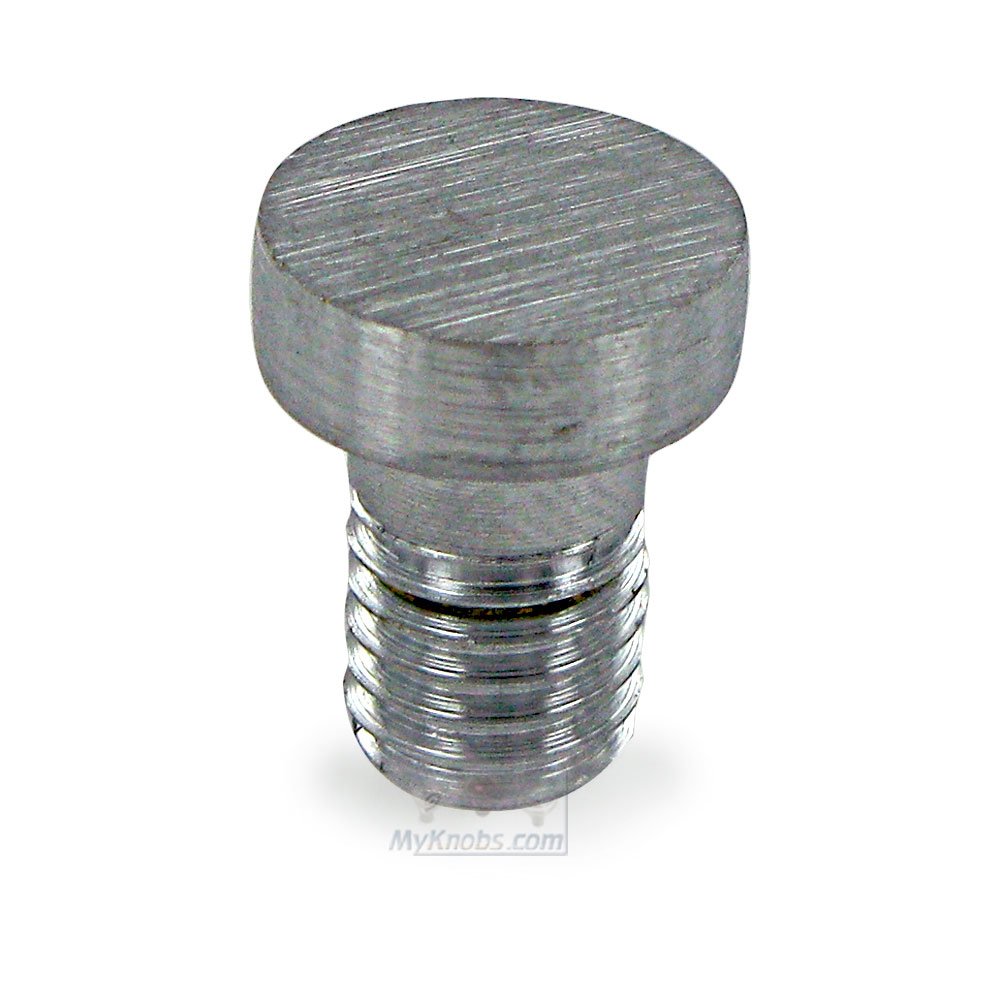 Solid Brass Extended Button Tip for Solid Brass Hinges and Hinge Pin Door Stops (Sold Individually) in Brushed Chrome
