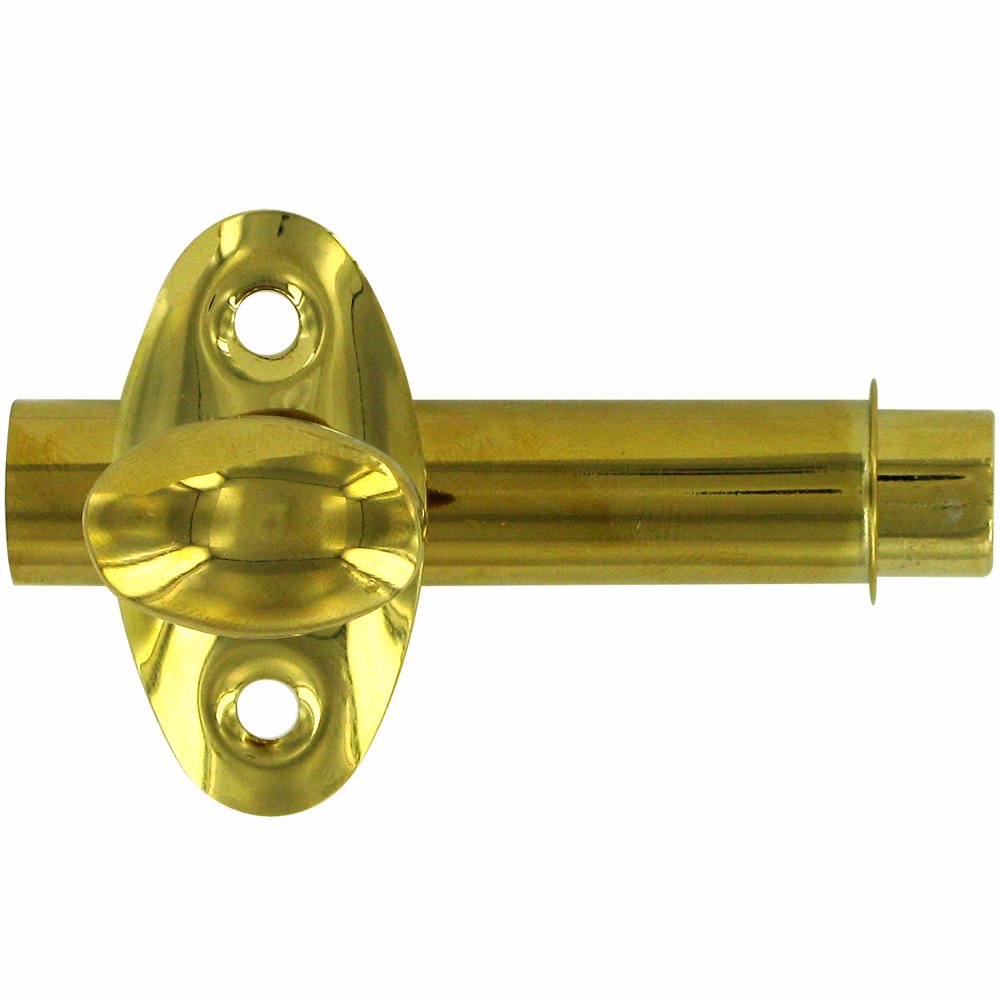 Solid Brass Mortise Bolt in PVD Brass