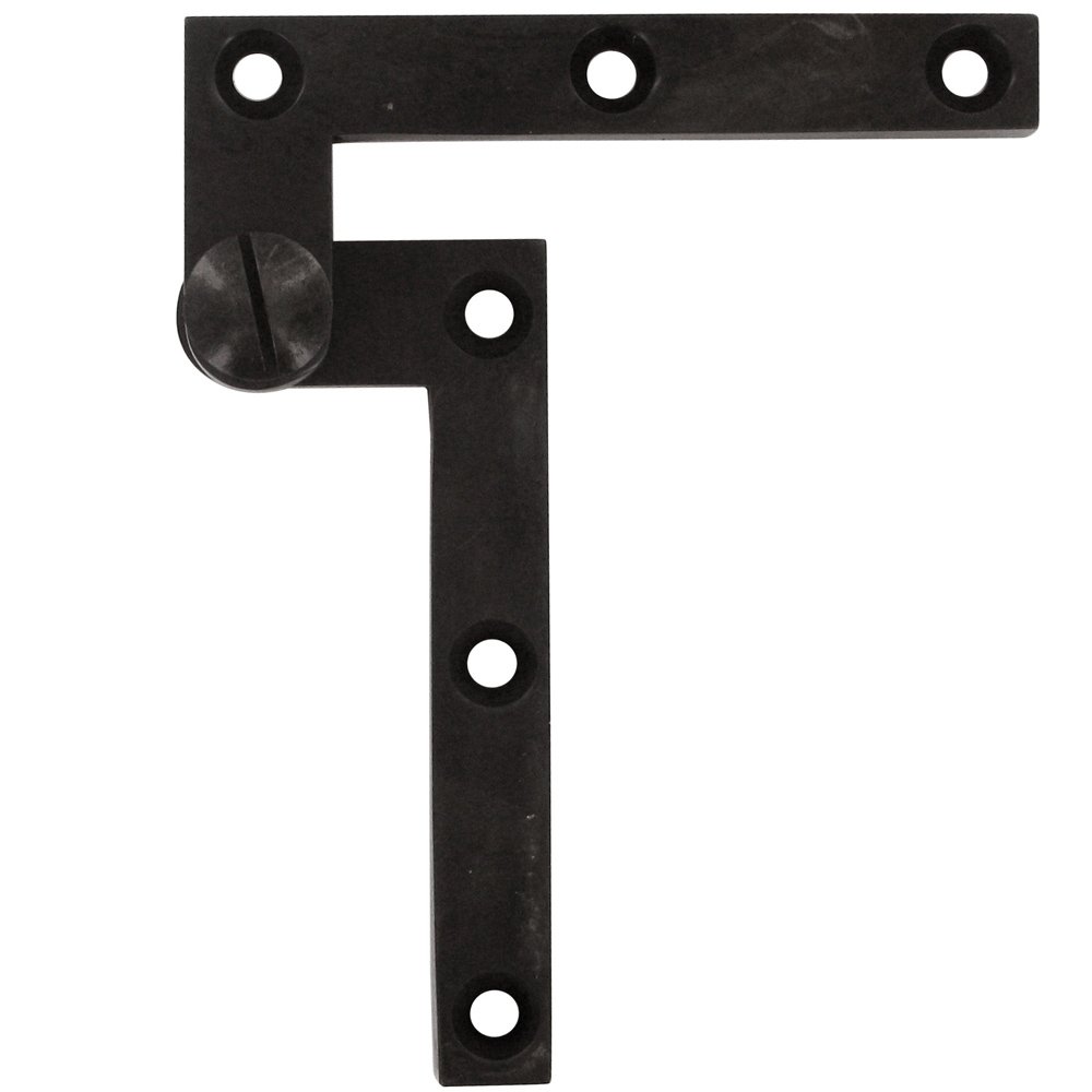 Solid Brass 4 3/8" x 5/8" x 3/8" Pivot Door Hinge (Sold as a Pair) in Oil Rubbed Bronze