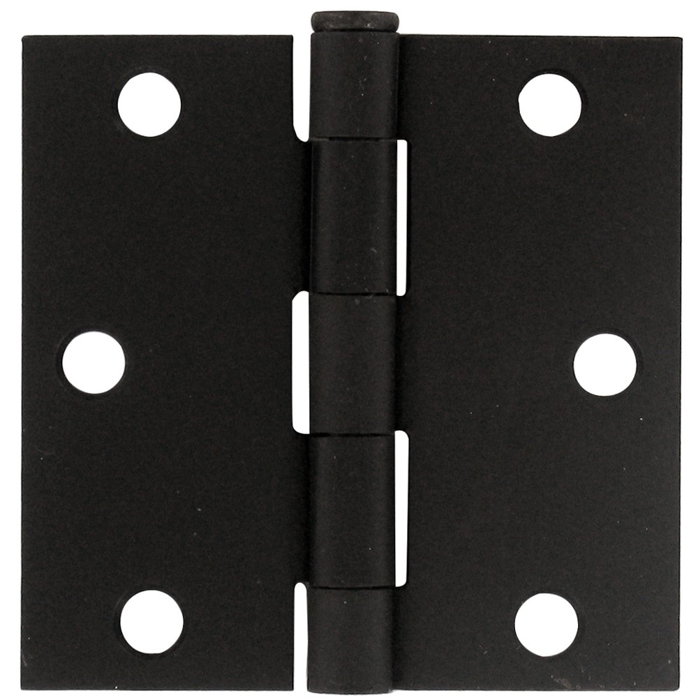 3" x 3" Residential Square Door Hinge (Sold as a Pair) in Oil Rubbed Bronze