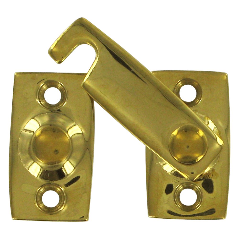 Solid Brass 7/8" Shutter Bar/Door Latch in PVD Brass