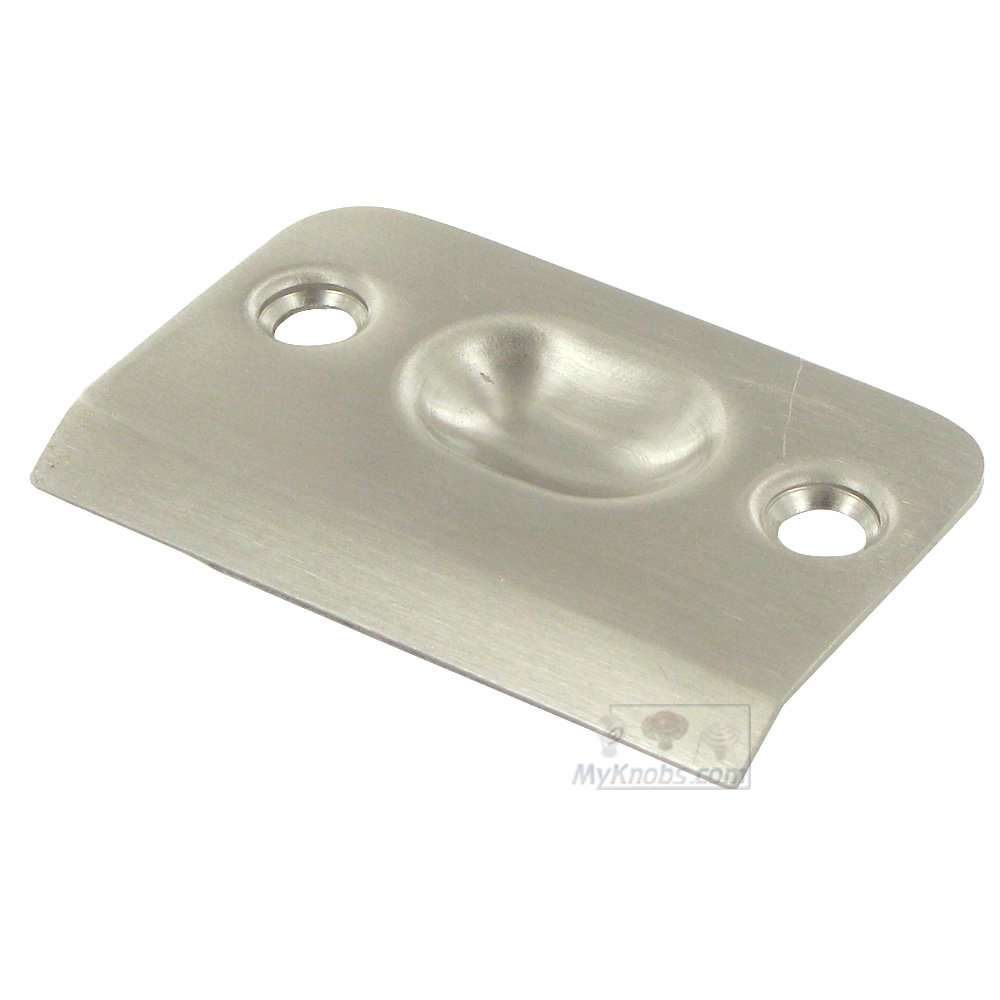 Strike Plate for Ball Catch and Roller Catch (DBC10 SOLD SEPARATELY) in Brushed Nickel