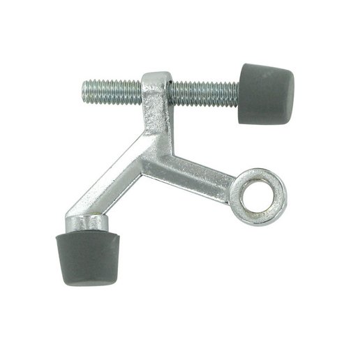 Zinc Die Cast Hinge Mounted Hinge Pin Stop in Polished Chrome