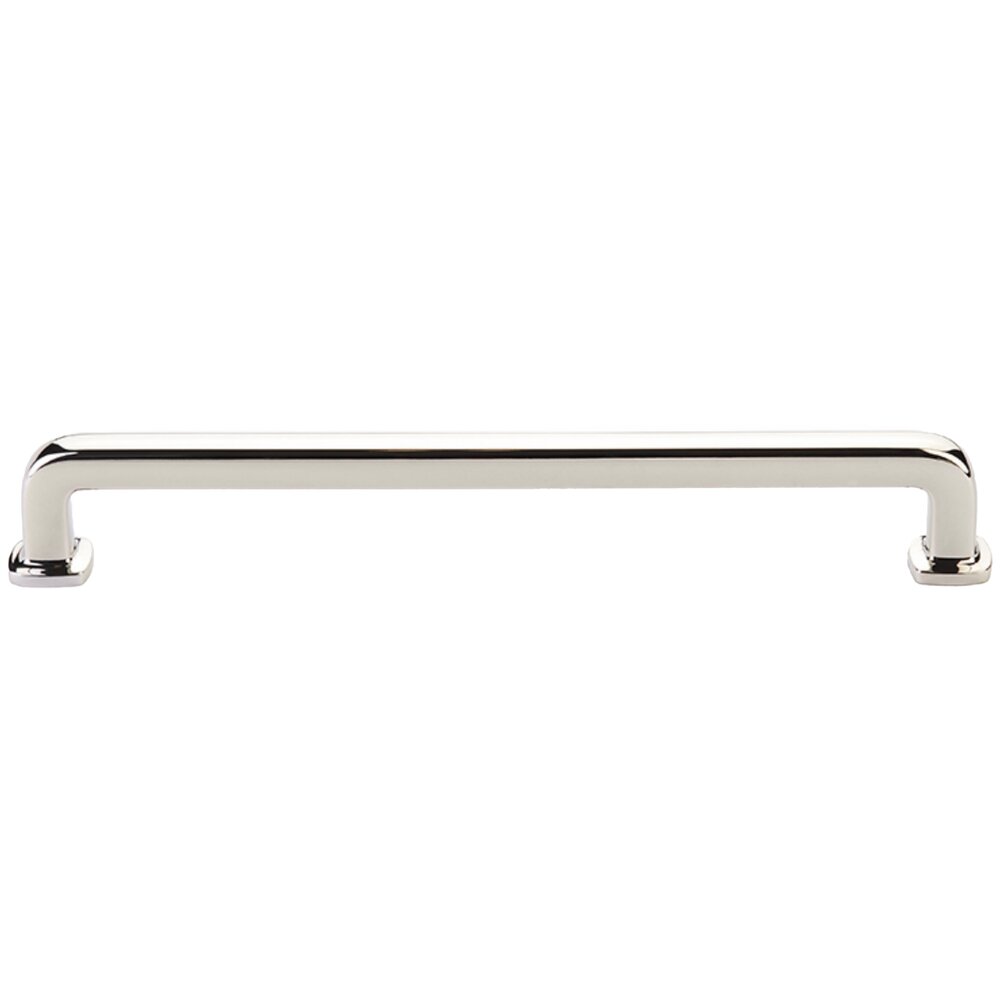 12" Centers Concealed Mount Door Pull in Polished Nickel