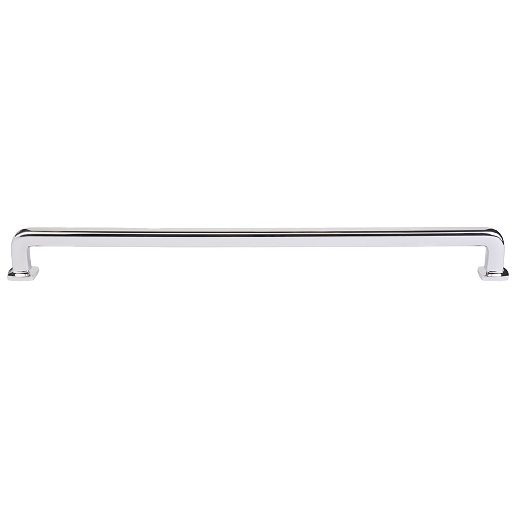 18" Centers Concealed Mount Door Pull in Polished Chrome