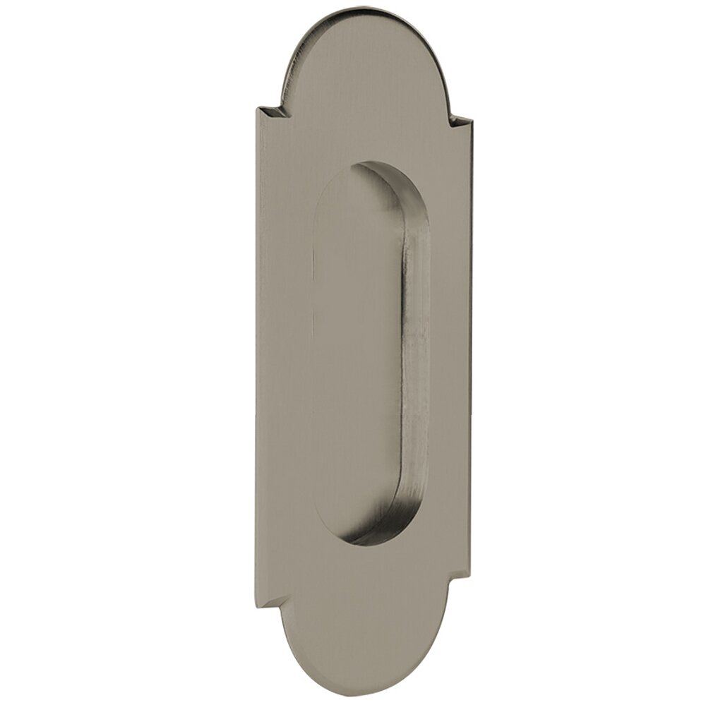 5" #8 Arch Flush Pull in Pewter