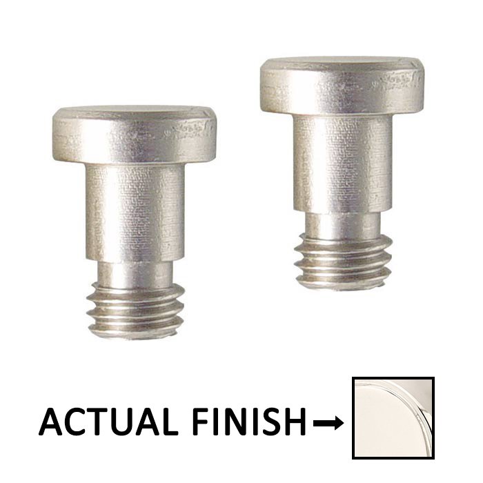 Extended Button Tip in Polished Nickel