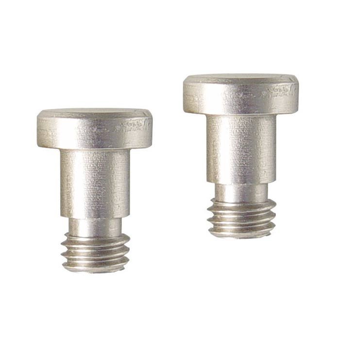 Extended Button Tip in Satin Nickel