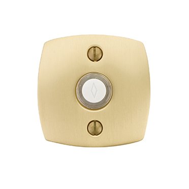 Urban Modern Doorbell in Satin Brass