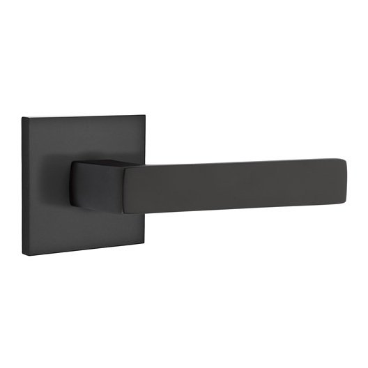 Double Dummy Dumont Right Handed Lever with Square Rose in Flat Black