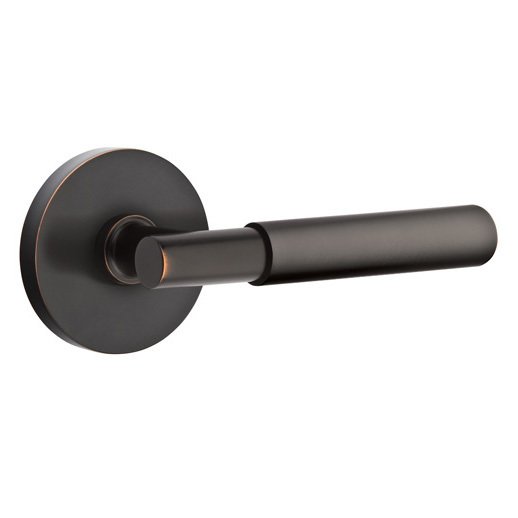 Double Dummy Myles Right Handed Lever with Disk Rose in Oil Rubbed Bronze