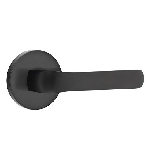 Double Dummy Spencer Right Handed Lever with Disk Rose in Flat Black