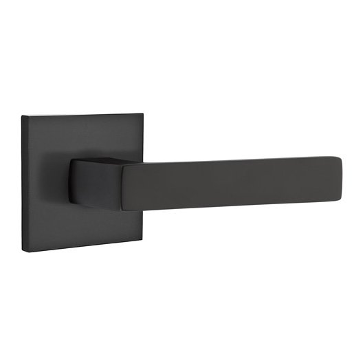 Passage Dumont Right Handed Lever with Square Rose in Flat Black