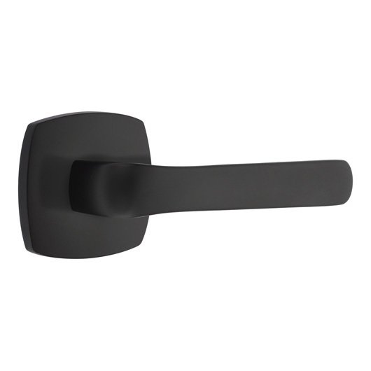Double Dummy Spencer Right Handed Lever with Urban Modern Rose in Flat Black