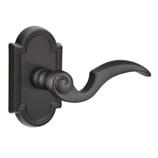 Double Dummy Right Handed Napoli Lever With #11 Rose in Flat Black Bronze