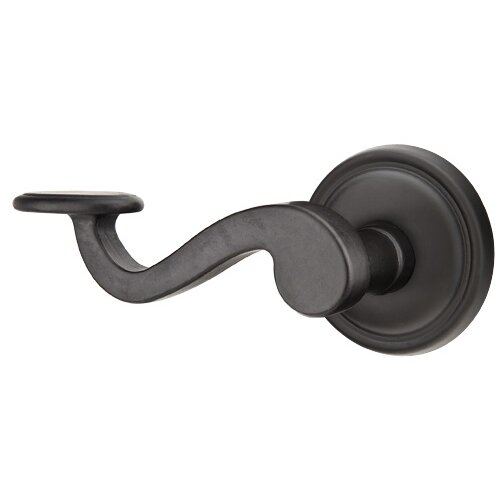 Single Dummy  Left Handed Padua Lever With #12 Rose in Flat Black Bronze