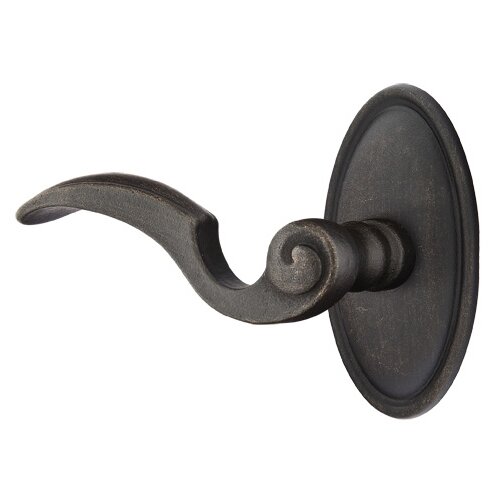 Single Dummy  Left Handed Napoli Lever With #14 Rose in Medium Bronze
