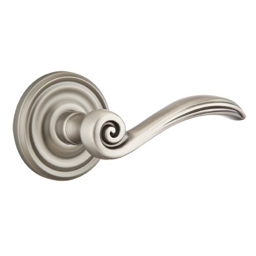 Single Dummy Right Handed Elan Lever With Regular Rose in Pewter